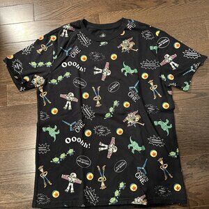 Disney - Toy Story Buzz Lightyear Woody Rex - All Over Print Tshirt